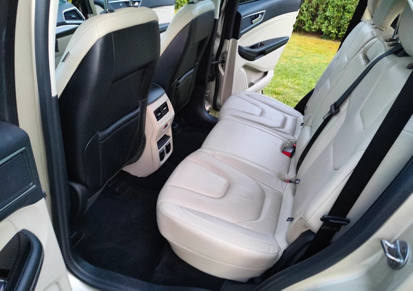 Ford EDGE cena 99000 przebieg: 74500, rok produkcji 2017 z Łódź małe 781